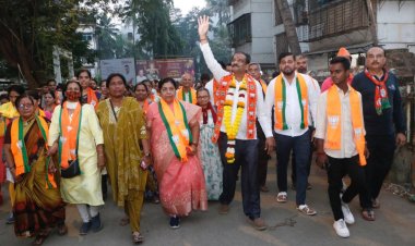  वार्ड-10 में महायुति उम्मीदवार जितेंद्र पटेल की दमदार प्रचार यात्रा और जनसंवाद : नागरिकों का मिला उत्तम प्रतिसाद