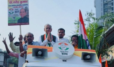 वार्ड-5 के कांग्रेस उम्मीदवार डॉ. नरेंद्र कुमार का चुनाव प्रचार-अभियान चरम पर !