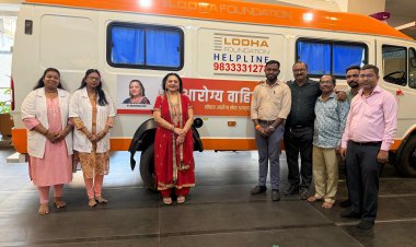 लोढ़ा फाउंडेशन द्वारा जन सेवा में समर्पित की गई एक और अत्याधुनिक मेडिकल वैन ...