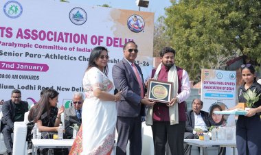 दिल्ली राज्य पैरा-एथलेटिक्स चैंपियनशिप का भव्य आयोजन