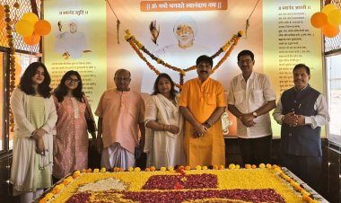 चैत्र नवरात्र एवं श्रीराम नवमी के पावन अवसर पर स्वानंद बाबा आश्रम में भव्य धार्मिक आयोजन ...