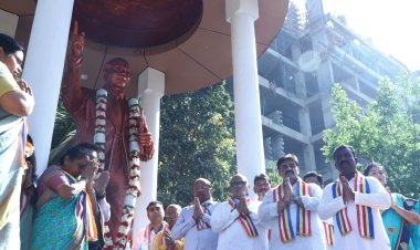 भारतरत्न डॉ. बाबासाहेब आंबेडकर जयंती समारोह का शताब्दी अस्पताल में भव्य आयोजन हुआ...